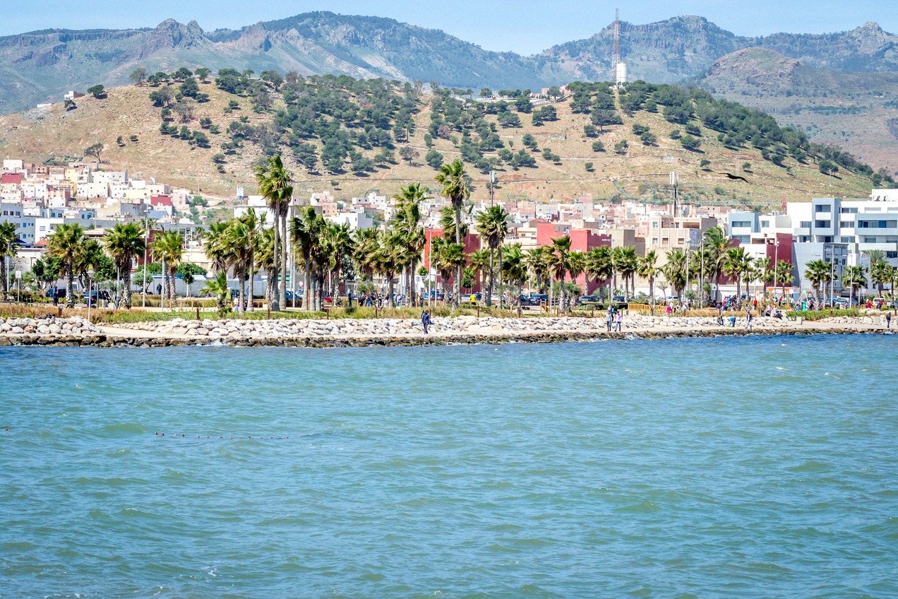 Färja på rutten Almería - Nador