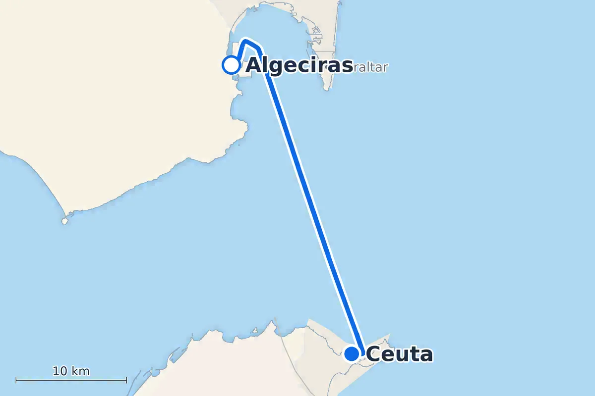 Algeciras - Ceuta